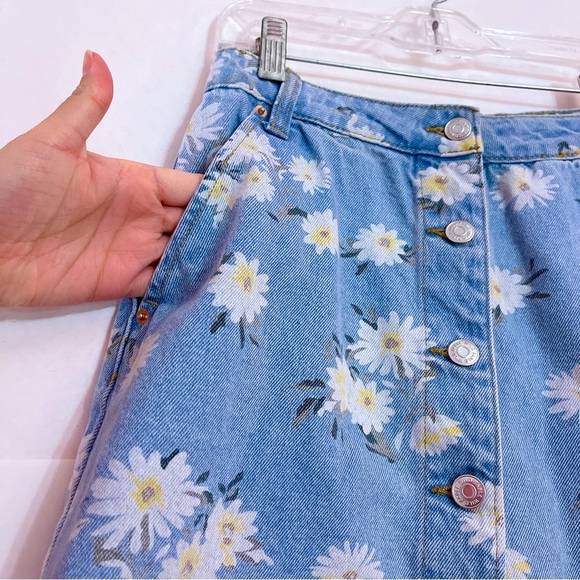 Wild Fable Daisy Print Skirt 🤍🌾💫 - Picture 7 of 7